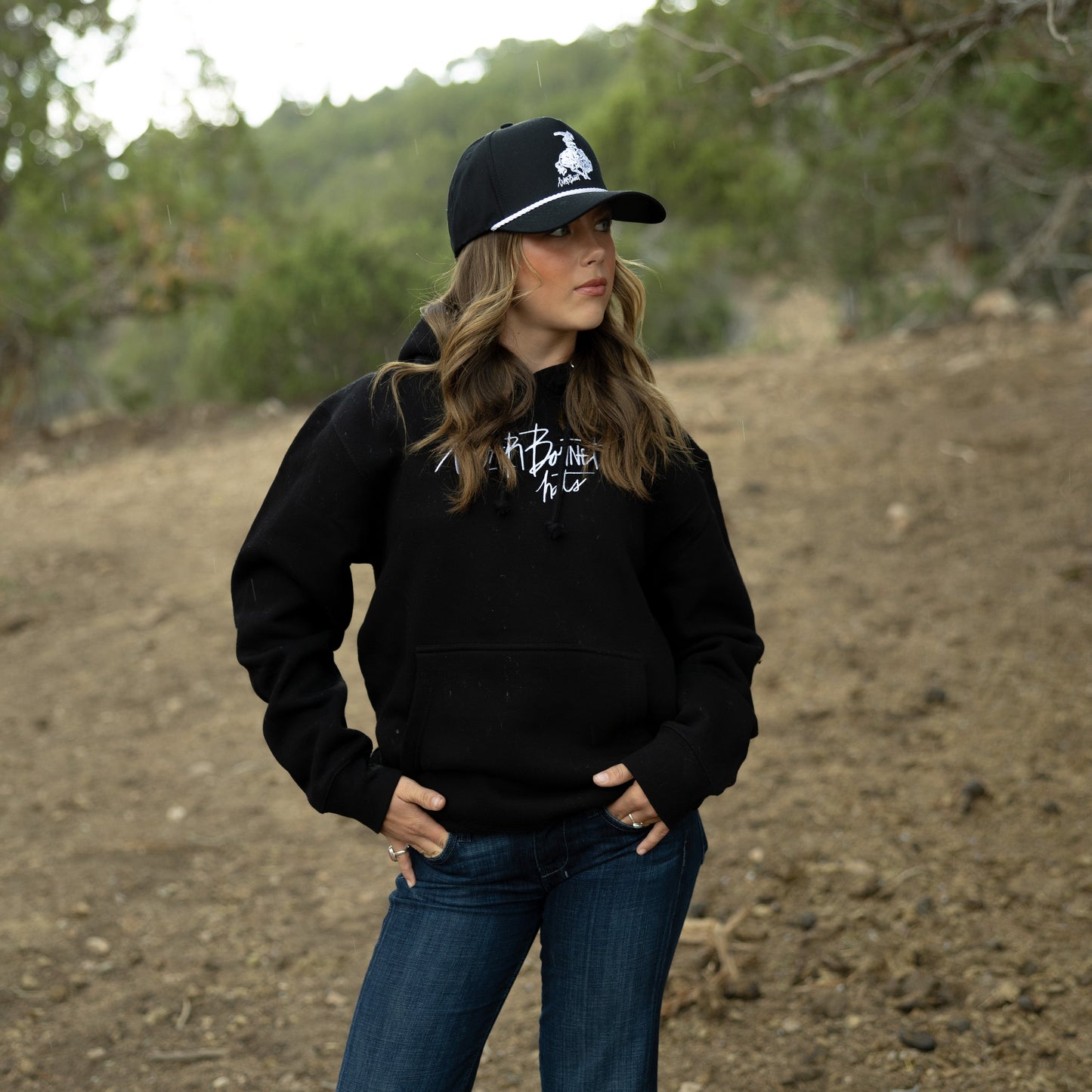 Black Warbonnet Hoodie