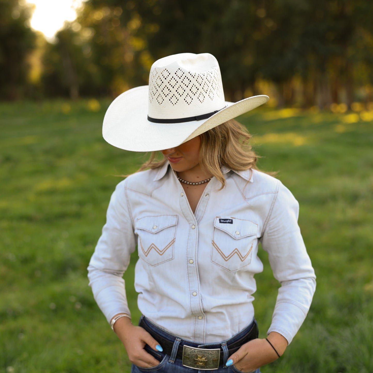 Clovis | Straw Cowboy Hat