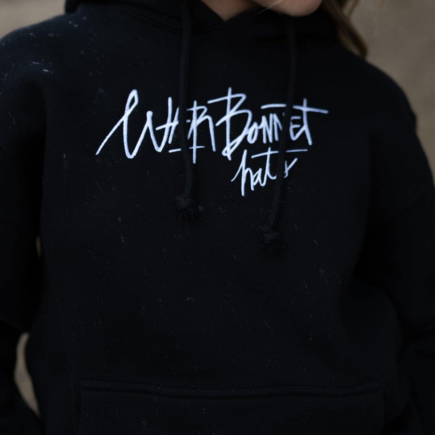 Black Warbonnet Hoodie