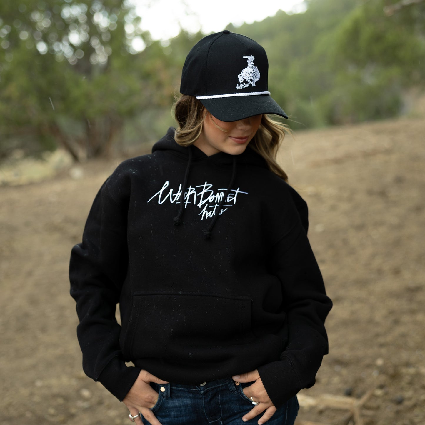 Black Warbonnet Hoodie