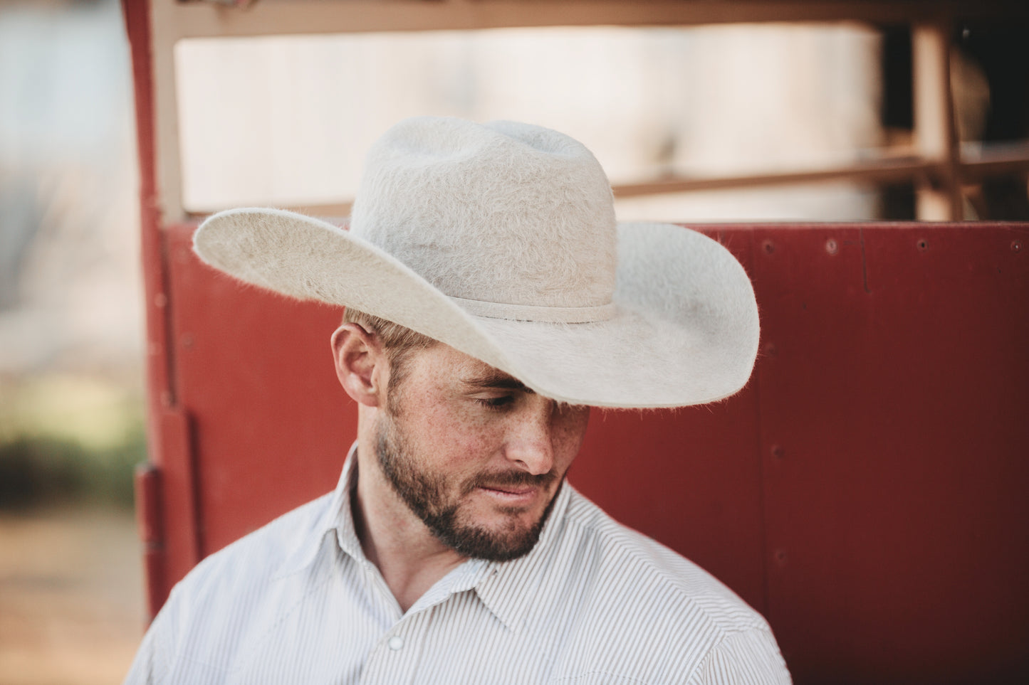 Bone Grizzly Cowboy Hat | 20X