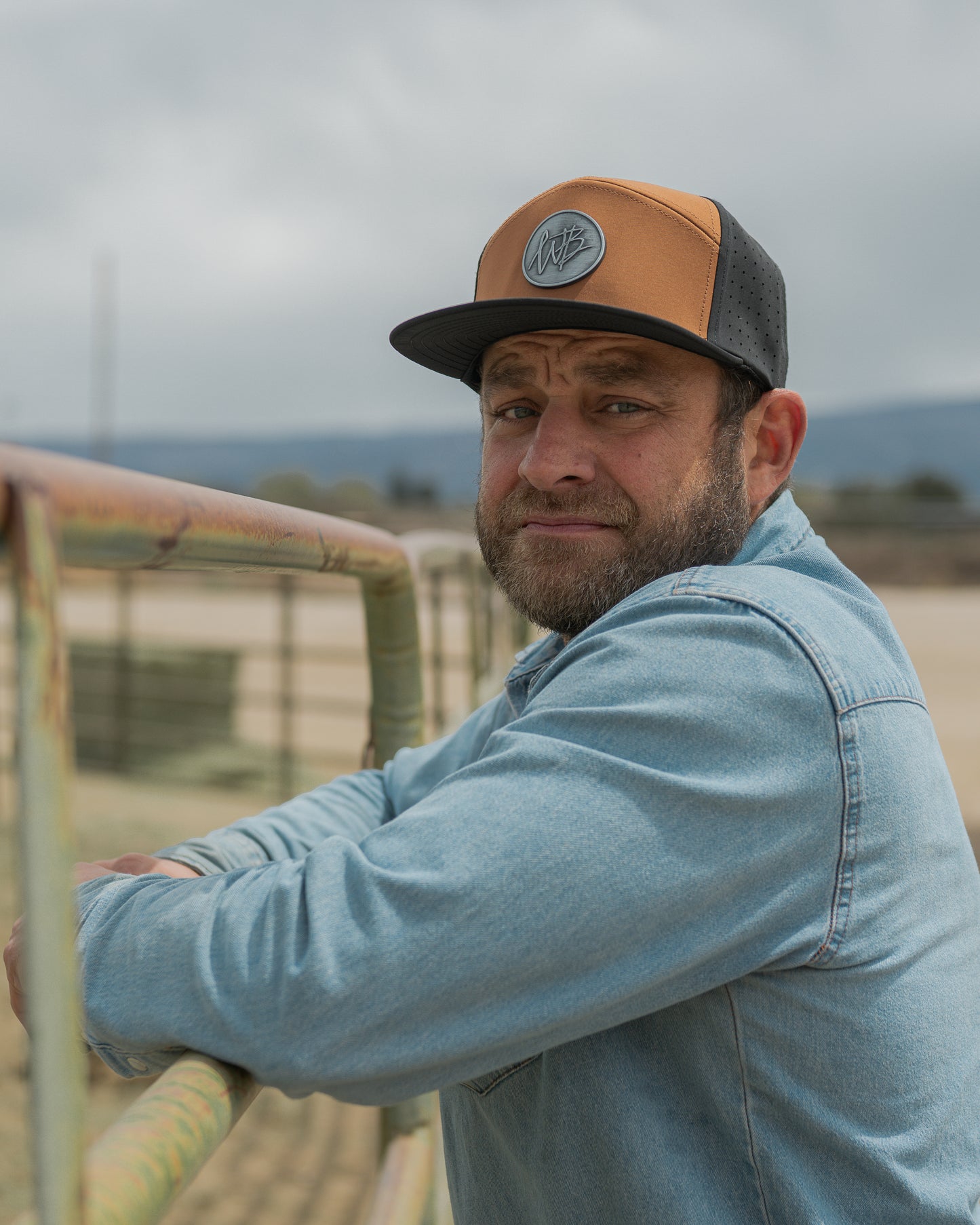 Brown Warbonnet Emblem Cap