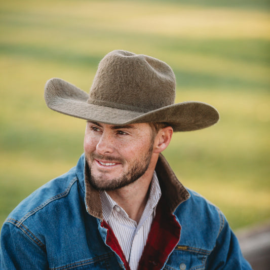 Pecan Grizzly Cowboy Hat | 20X