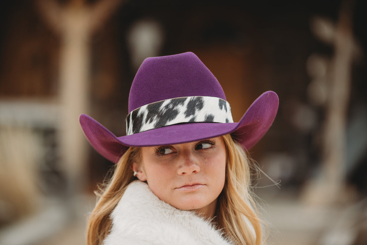 Cowhide Hat Band