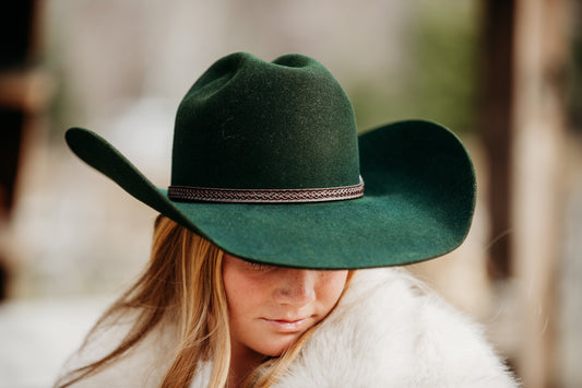 Bottle Green Cowboy Hat | 20X