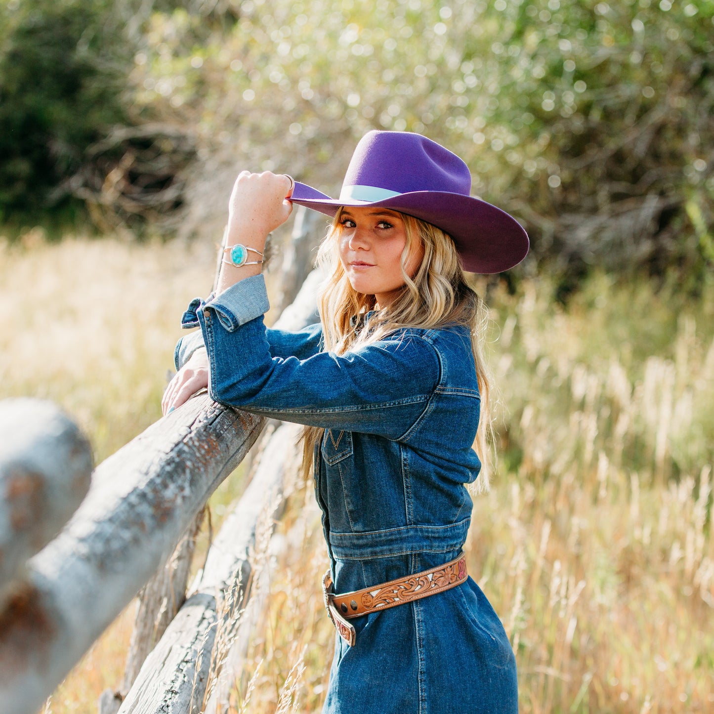 Purple Cowboy Hat | 20X