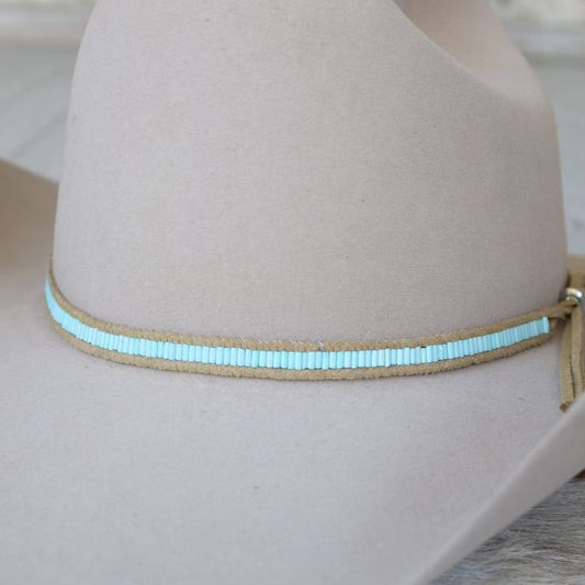 Lane Stitch Beaded Hatband